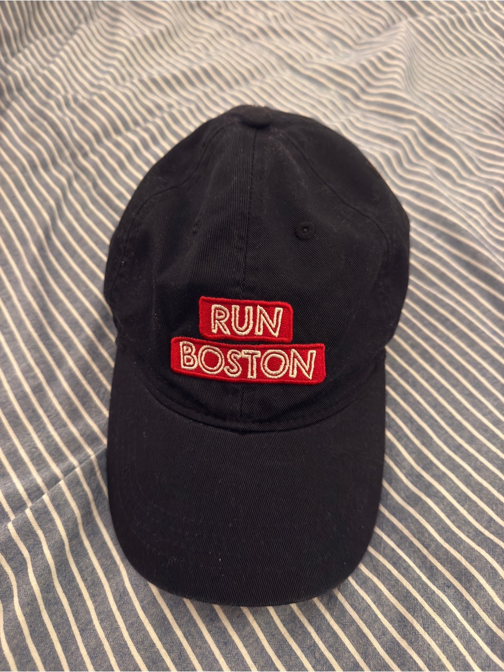 ASICS Run Boston Marathon Dad Hat Baseball Cap
